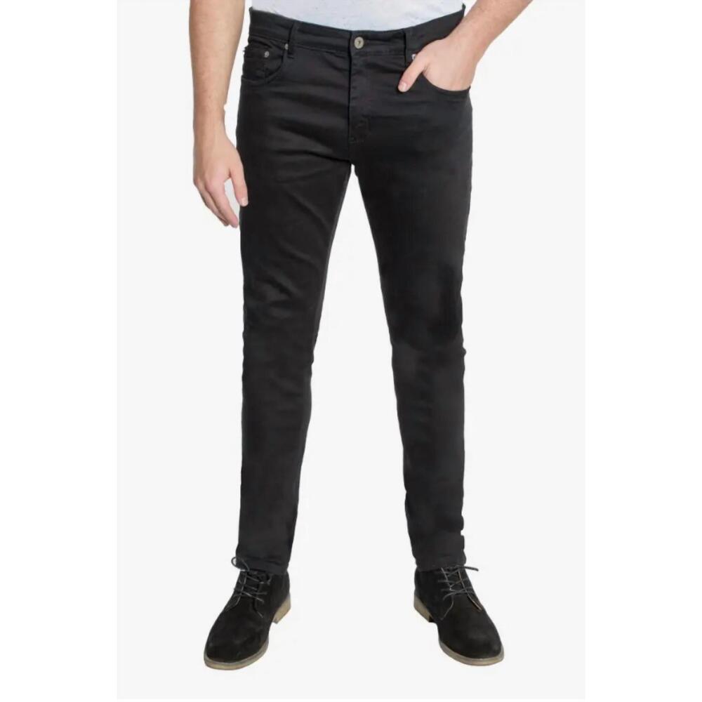 NEW HAWKS BAY skinny stretch twill jeans in black